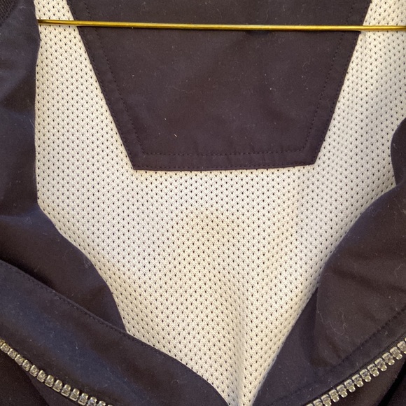 Mens Vintage Black 1/4 zip Adidas’s Climashell Wind size Large - Picture 5 of 5